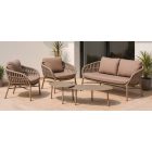 Tahiti kerti ülőgarnitúra taupe/taupe