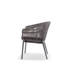 Tropea kerti karosszék antracit