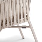 Beverly kerti karosszék homok/homok