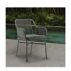 Beverly kerti karosszék zöld/zöld