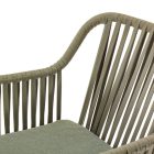 Beverly kerti karosszék zöld/zöld