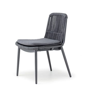 Como kerti szék antracit/sötétszürke