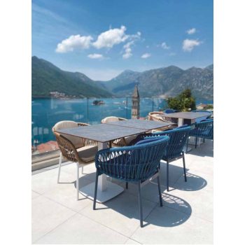 Elba kerti karosszék kék