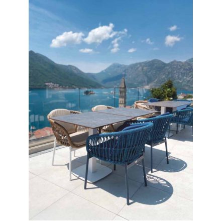 Elba kerti karosszék kék