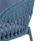 Elba kerti karosszék kék