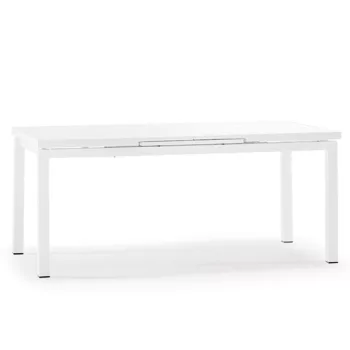 Lipari kerti asztal fehér 100x180-240cm