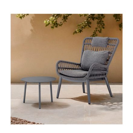 Island kávézóasztal antracit