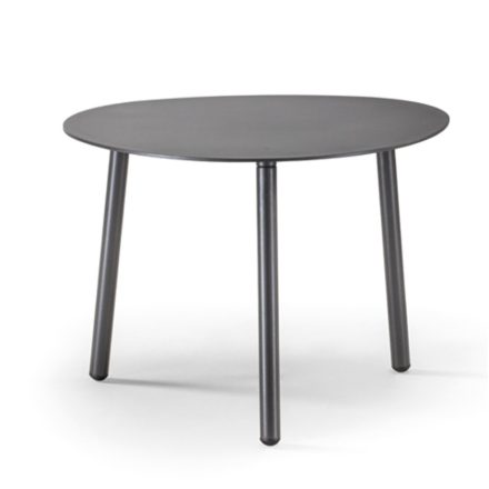 Island kávézóasztal antracit 56 x 70 cm