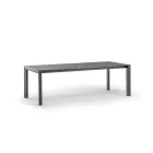 Stromboli bővíthető alumínium asztal 90 x 180-240 cm