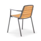 Nida kültéri karosszék sötét szürke színben