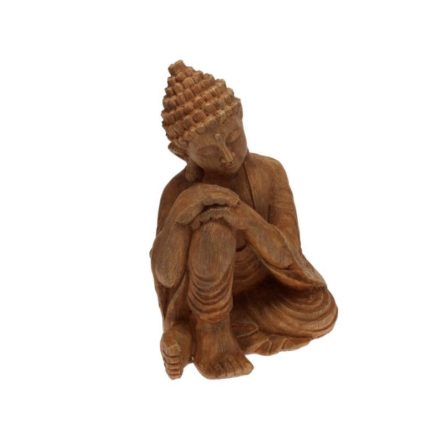 Peace ülő buddha szobor 37cm
