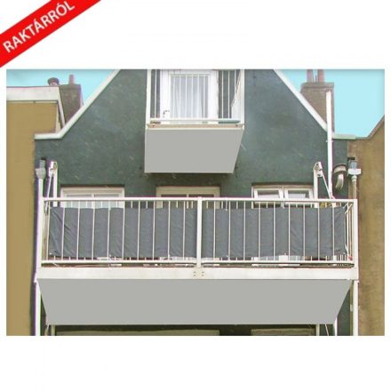 Shadow balkon árnyékoló sötét szürke
