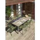 Nardi Rio Alu 210-280cm bővíthető kerti asztal galamb szürke