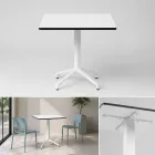 Nardi Frasca asztal fehér 90x90 cm