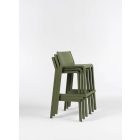 Nardi Trill  rózsaszín kültéri bárszék