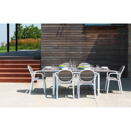 Nardi Palma szék  - Alloro 140-210 cm bővíthető asztal 6 személyes több színben