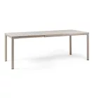 Nardi Tevere 147-211 cm bővíthető kerti asztal corda színű