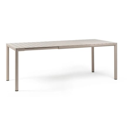 Nardi Tevere 147-211 cm bővíthető kerti asztal corda színű