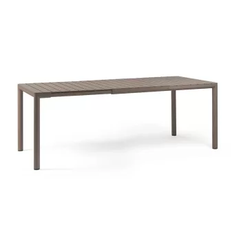   Nardi Tevere 147-211 cm bővíthető kerti asztal tortora színű