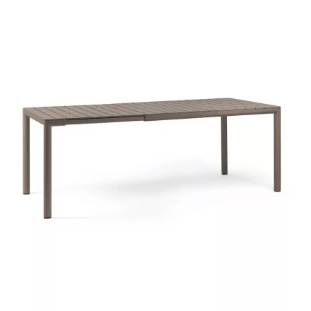 Nardi Tevere 147-211 cm bővíthető kerti asztal tortora színű